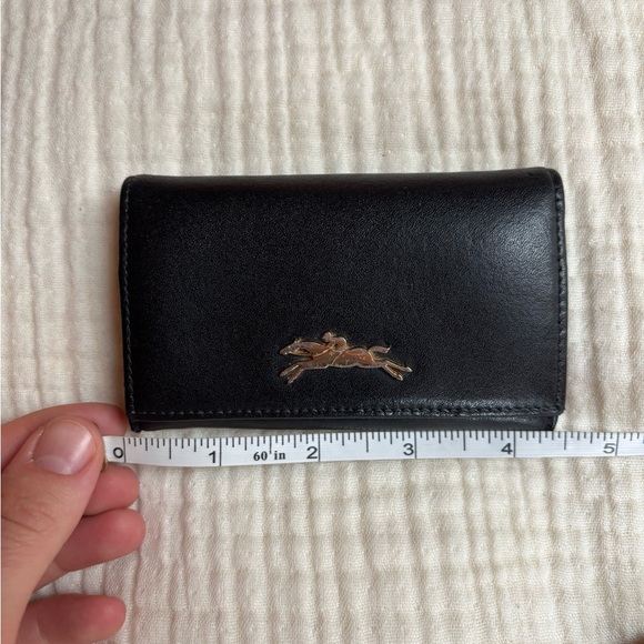 Longchamp Black Leather Wallet - Picture 8 of 10